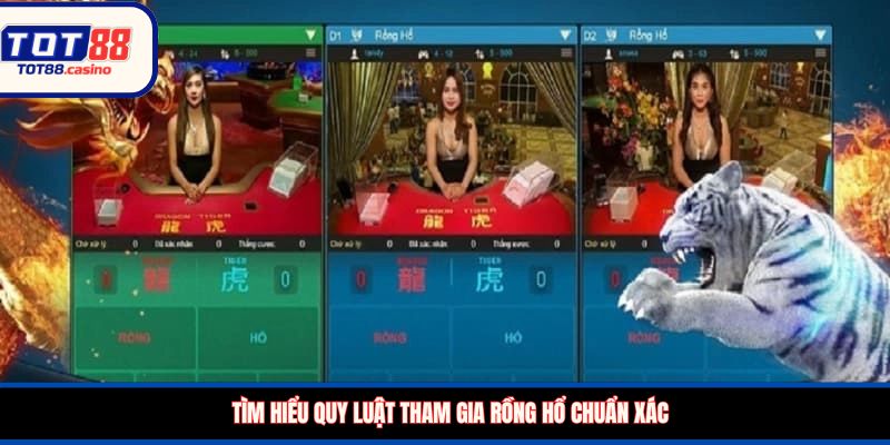 Tìm hiểu quy luật tham gia Rồng Hổ chuẩn xác